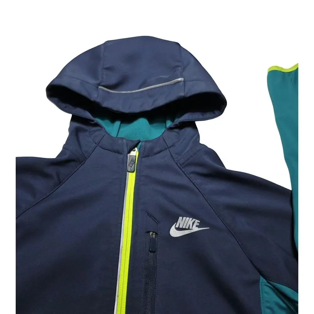 Nike Soft Shell Activewear Jacket Fleece Lining Youth Size Large Kids